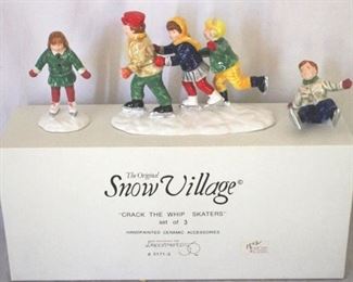 98 - Dept 56 Crack the Whip Skaters in Box
