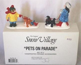 99 - Dept 56 Pets on Parade in box
