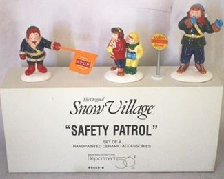 102 - Dept 56 Safety Patrol in Box
