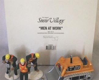 115 - Dept 56 Men At Work in Box
