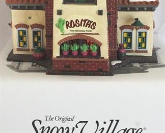 129 - Dept 56 Rosita's Cantina, In Box

