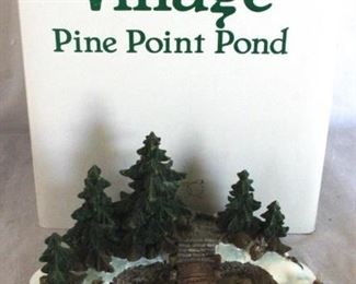 134 - Dept 56 Pine Point Pond In Box
