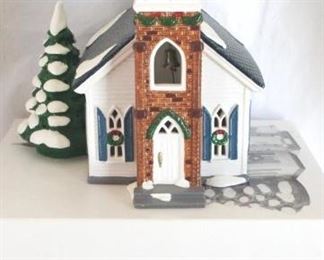 135 - Dept 56 Wedding Chapel In Box
