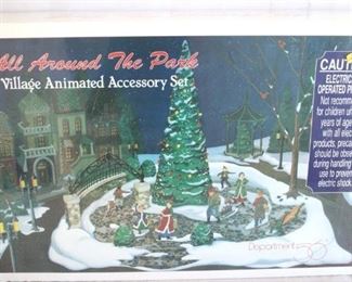 140 - Dept 56 All Around The Park In Box
