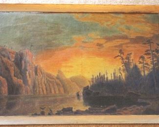 163 - Vintage painting 19x14
