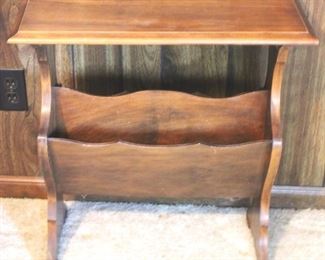 180 - Magazine Stand Table
