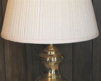 182 - Brass Lamp 31 Tall
