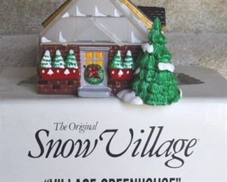 185 - Dept 56 Village Greenhouse in Box
