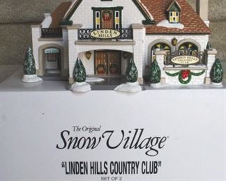 191 - Dept 56 Linden Hills Country Club in Box
