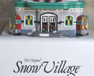 195 - Dept 56 Rockabilly Records in Box
