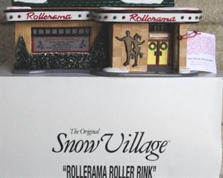 196 - Dept 56 Rollerama Roller Rink in Box
