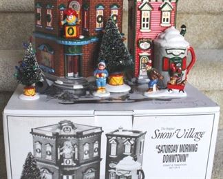 197 - Dept 56 Saturday Morning Downtown in Box
