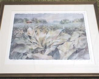 201 - Framed Print #145/200 pencil signed 26x31
