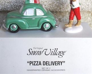 208 - Dept 56 Pizza Delivery in Box
