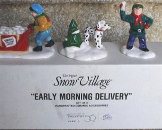 211 - Dept 56 Early Morning Delivery in Box

