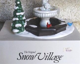 213 - Dept 56 Winter Fountain in Box
