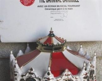225 - Dept 56 The Carnival Carousel In Box

