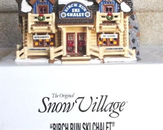 234 - Dept 56 Birch Run Ski Chalet in Box
