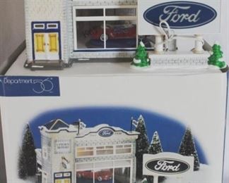 245 - Dept 56 Uptown Motors Ford In Box
