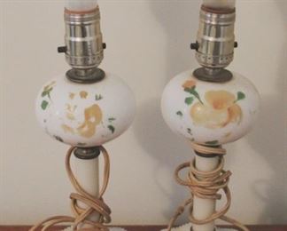 263 - Pair of Lamps 11 tall
