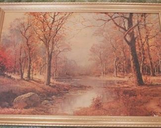 304 - Framed Art 40.5x28