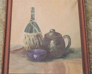 330 - Framed print 19x21
