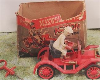 346 - Antique Maxwell Pull Toy with Box
