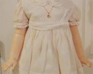 354 - Doll with Stand 31 tall
