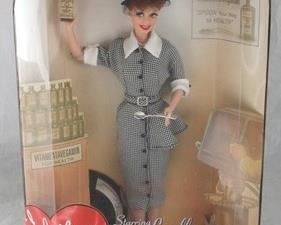 392 - I Love Lucy Barbie in box

