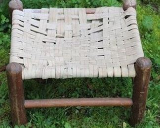 404 - Primitive stool - 9.5 x 11.5 x 14.5
