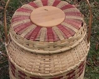 417 - Woven storage basket - 20"
