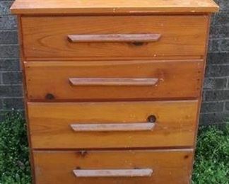 433 - 4 Drawer chest - 34 x 26 x 15
