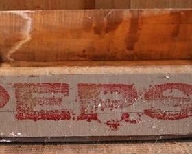 449 - Wooden Pepsi crate - 18 x 5 x 11.5
