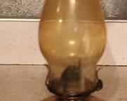 461 - Vintage finger oil lamp - 12.5"
