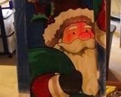 465 - Santa decoration - 62" tall
