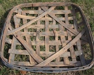 499 - Vintage tobacco basket - 38 x 38
