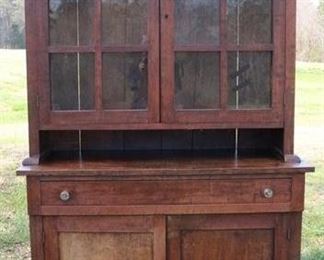 505 - Vintage step back early cupboard 83 x 47 x 19.5
