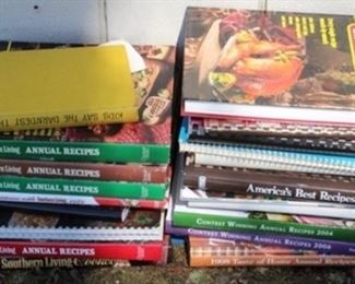 560 - Assorted cook books & etc
