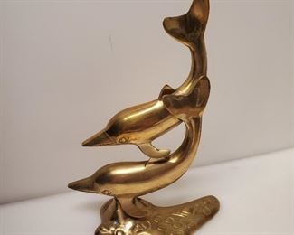 brass dolphin 