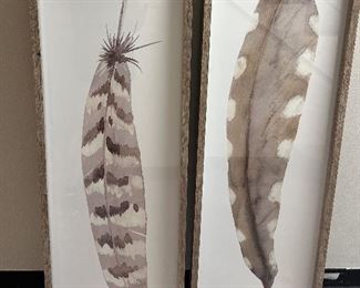 Feather Drift Art by Sandra Jacobs