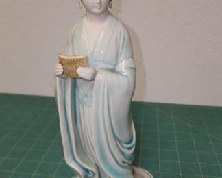 https://www.ebay.com/str/agesagoestatesales IR9132 Japanese Geisha Girl Wearing a Blue Robe Holding a Book