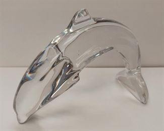 https://www.ebay.com/str/agesagoestatesales RC3001 VINTAGE BACCARAT CRYSTAL GLASS DIVING DOLPHIN