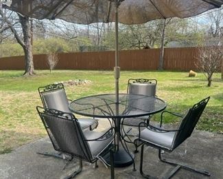 Wrought Iron Patio Set