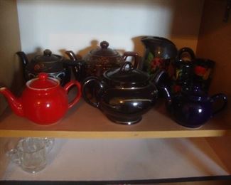 Some of the teapots