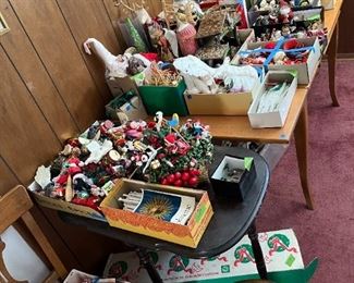 vintage xmas decorations