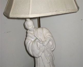 1 OF 2 FIGURAL LAMP