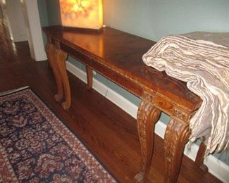 Large English sideboard with two hidden drawers