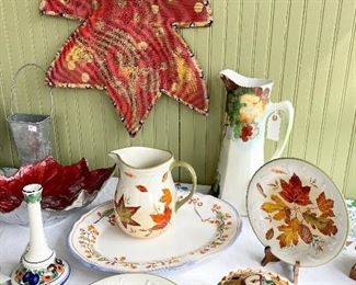 Longaberger Fall Plates