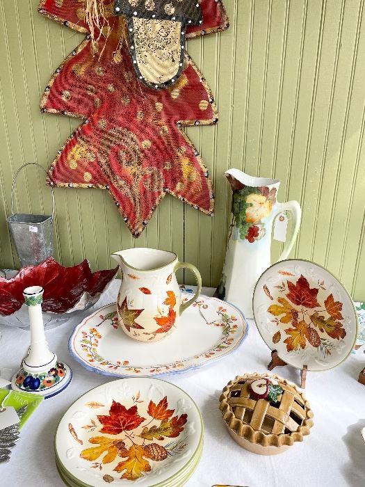 Longaberger Fall Plates