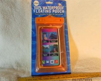 Smartphone 100% Orange Water Proof Floating Pouch NEW 